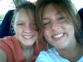 Kristi and her daughter
