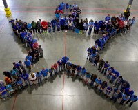 group forms blue star