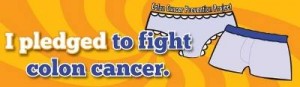 Pledge to fight colon cancer